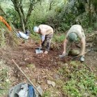 Intervenció arqueològica al Castell de Bragafolls