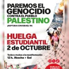 Convocatòria de la mobilització per la situació a Gaza