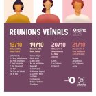 Calendari de les reunions veïnals d'Ordino.