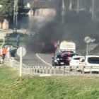 Incendi a Sant Tirs