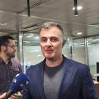 El ministre de Funció Pública i Transformació digital, Marc Rossell, durant la roda de premsa.