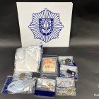 Droga, estris i diners intervinguts al detingut en situació irregular a Escaldes