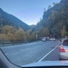 Accident de trànsit a la General 2 a Canillo