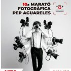 Cartell de la 10a edició de la Marató fotografia Pep Aguareles