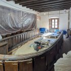 Les reformes a l'interior de la Casa de la Vall avancen