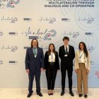 La delegació andorrana a l'OSCE-PA a Istambul.