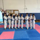 Els karatekes presents a l’estada de Lanzarote.