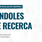 El cartell del cícle 'Píndoles de recerca'.