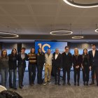 La nova executiva de DA amb el cap de Govern, Xavier Espot.