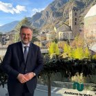 Grau, divendres, després de participar en una conferència.