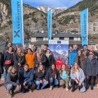 Els participants al projecte Piton a Canillo.