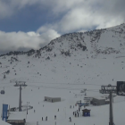 Esquiadors al sector de la Coma d'Ordino Arcalís