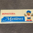 El logotip de Repostería Martínez