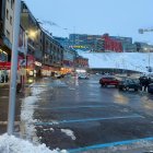 El principal pàrquing del Pas buit, ahir.