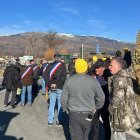 Els pagesos tallant el pas a Ur.