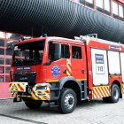 El nou camió de bombers.