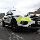 Un cotxe patrulla de la policia.