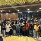 Més d'una trentena de residents veneçolans celebren a Andorra la Vella la captura de Maduro