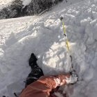 Ares Masip és arrossegada per una allau al cim de l'Hortell.