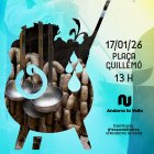 El cartell de l'escudella de Sant Antoni d'Andorra la Vella.