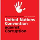 El cartell del Conveni de les Nacions Unides contra la corrupció signat a Mèxic