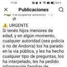 El missatge de l’entitat.