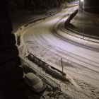 El carrer en què ha tingut lloc l'accident a Incles