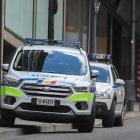 Un cotxe de la policia.