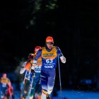 Esteve, en una de les curses del Tour de Ski.