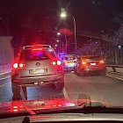 La carretera en què va tenir lloc l'accident.