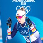 Gina del Rio, abans d’iniciar la qualificació de l’esprint olímpic.