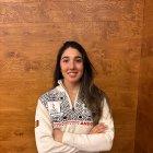 Cande Moreno, abans dels Jocs d’hivern.