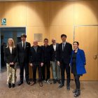 Representats institucionals a al Centre de Congressos d'Andorra la Vella.