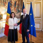 Tor i Barrot, ahir a París.