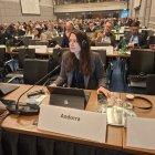 Un membre de la delegació andorrana a l'OSCE a Viena.