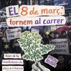 El cartell de la mobilització d'Acció Feminista