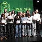 Els premiats al 38è concurs de contes de Nadal.