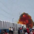 Les restes d’un míssil cauen en un barri residencial de Doha durant els atacs iranians