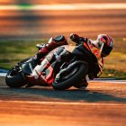 El pilot de motociclisme Maverick Viñales en una cursa.