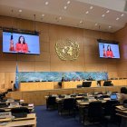 La ministra d'Afers exteriors, Imma Tor, ha comparegut telemàticament al Consell de Drets Humans de les Nacions Unides