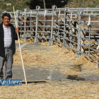 Un ramader que va participar a la 38a Fira d'Andorra la Vella
