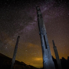 En Domènec Fernàndez Bachs va prendre aquesta instantània nocturna al coll d'Ordino, a prop del mirador del Roc del Quer. El cel d'estiu ofereix grans espectacles, com ara aquesta estrella fugaç que va aconseguir capturar.