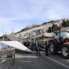 Campament dels pagesos francesos asseguts a la cruïlla de la Croïsade