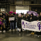 Manifestació pel Dia de la Dona