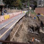 Esllavisada a la carretera de Fontaneda