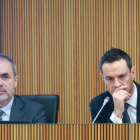 Josep Escoriza i Marc Galabert, al Consell.