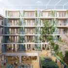 Imatge virtual dels futurs apartaments per a gent gran.