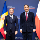 Espot i el ministre polonès.