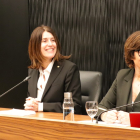 Les conselleres de Demòcrates + Independents, Anna Garcia i Gemma Bofarull