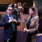 Jordi Jordana i Maria Martisella al Consell General.